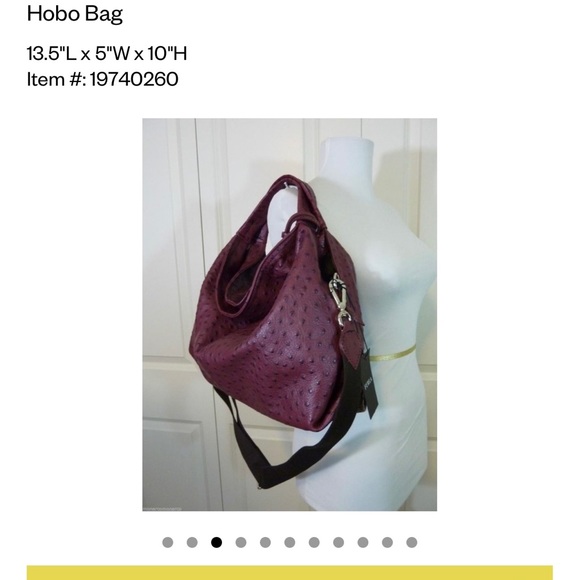 Furla
Furla Brown Ostrich Leather Elizabeth Hobo - Picture 8 of 8